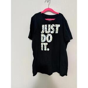 Nike black t shirt youth large